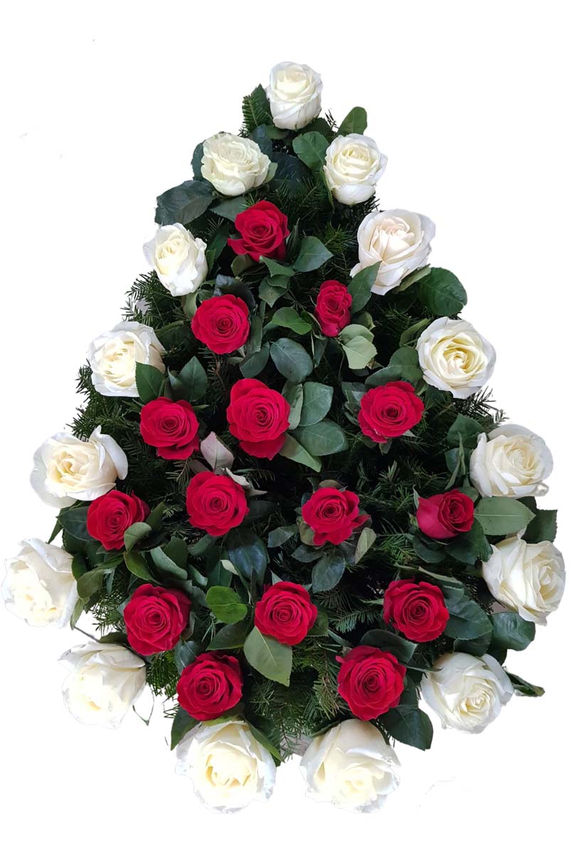 Coroana funerara trandafiri: Funerare