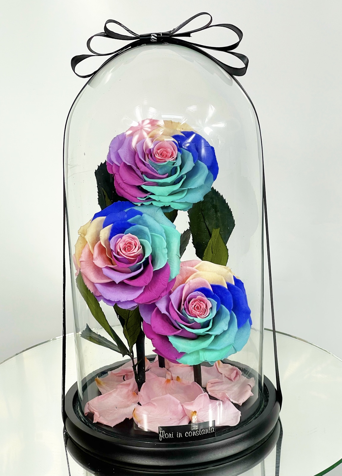 Triple Crio Wow Pastel Multicolor : Trandafiri criogenati nemuritori